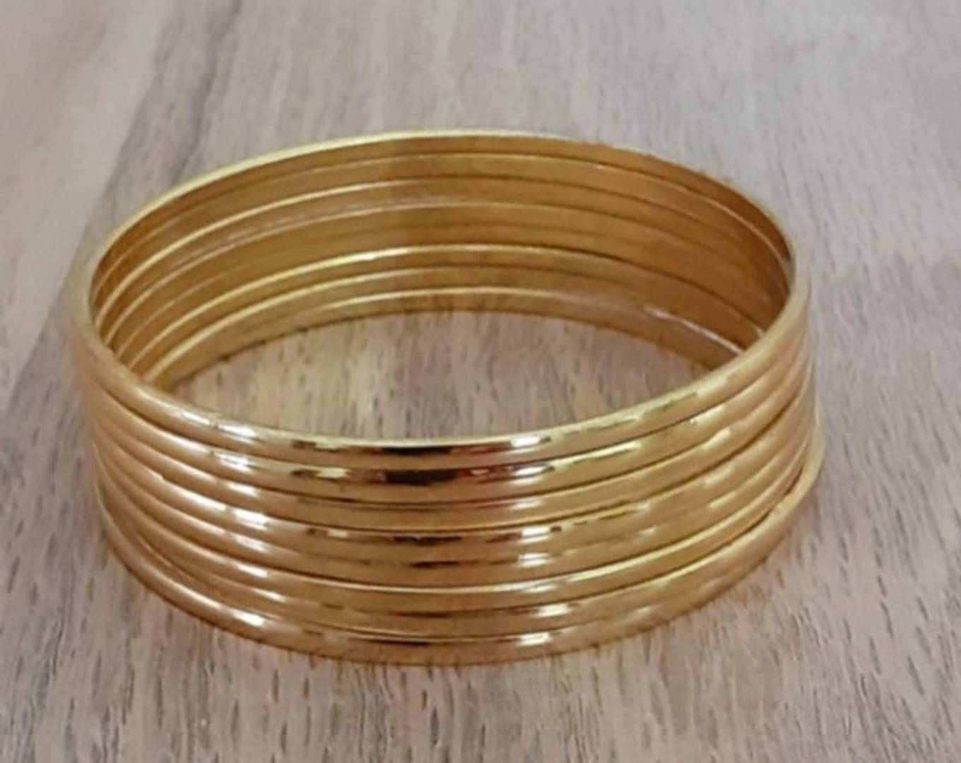 Latest Beautiful Copper Gold Plated Bangles